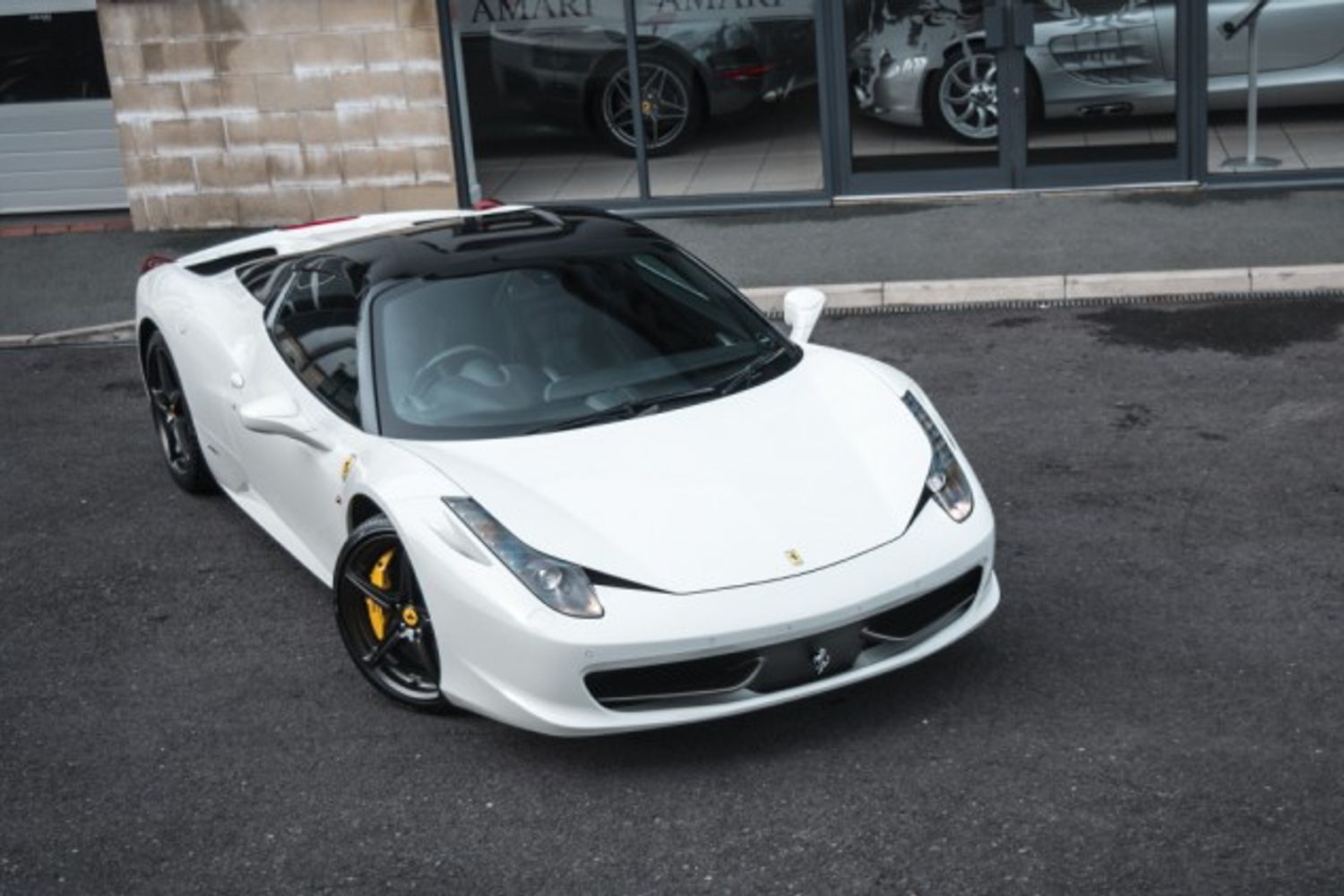 FERRARI 458 CONVERTIBLE 4.5 SPIDER DCT 2DR SEMI AUTOMATIC