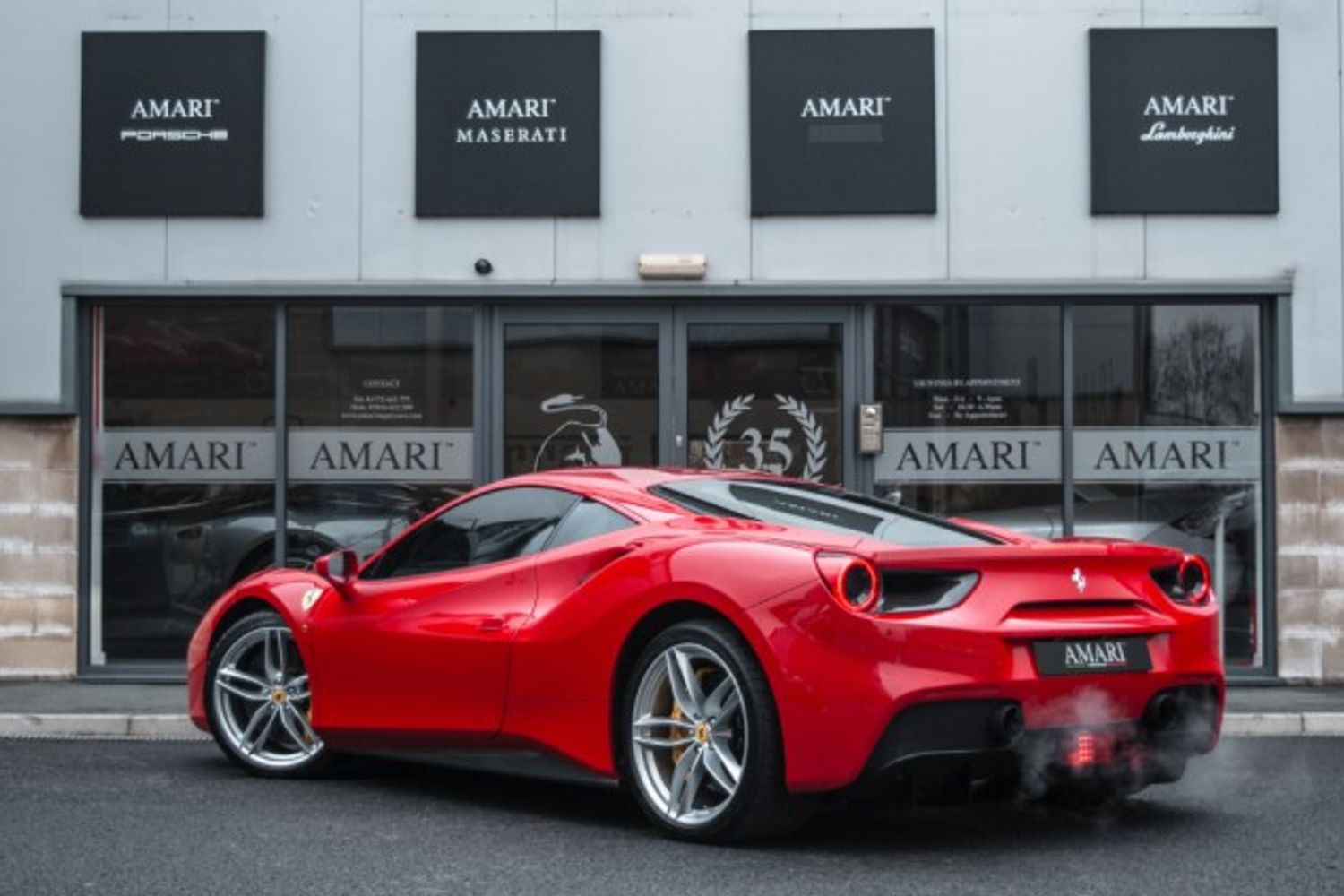 FERRARI 488 COUPE 3.9 GTB 2DR SEMI AUTOMATIC