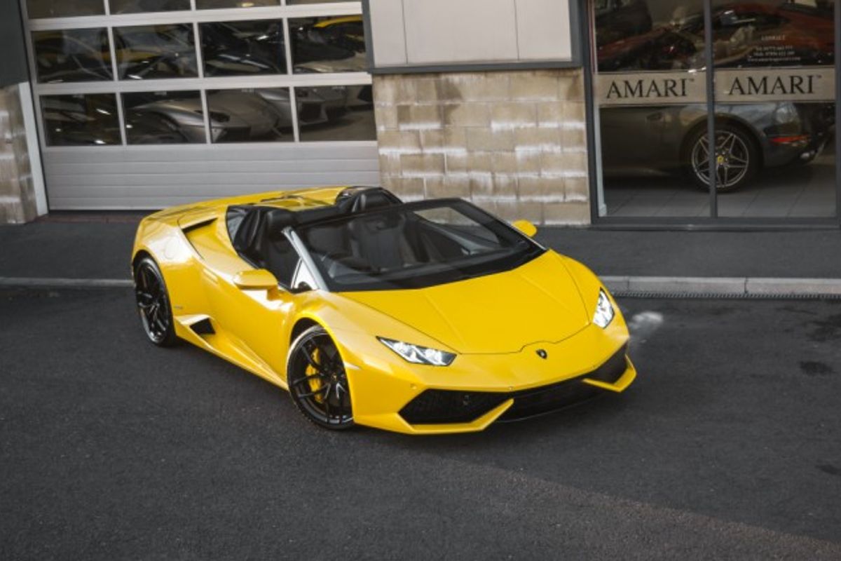 LAMBORGHINI HURACAN CONVERTIBLE 5.2 LP 610-4 SPYDER 2DR SEMI AUTOMATIC