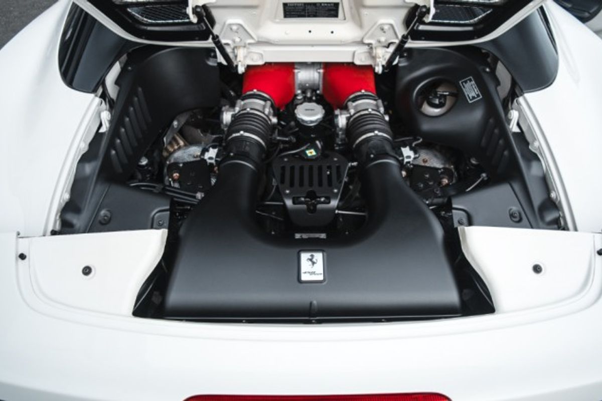 FERRARI 458 CONVERTIBLE 4.5 SPIDER DCT 2DR SEMI AUTOMATIC