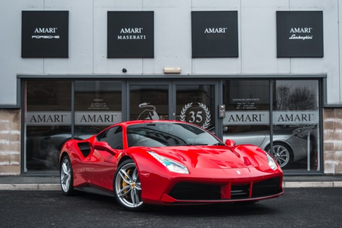 FERRARI 488 COUPE 3.9 GTB 2DR SEMI AUTOMATIC