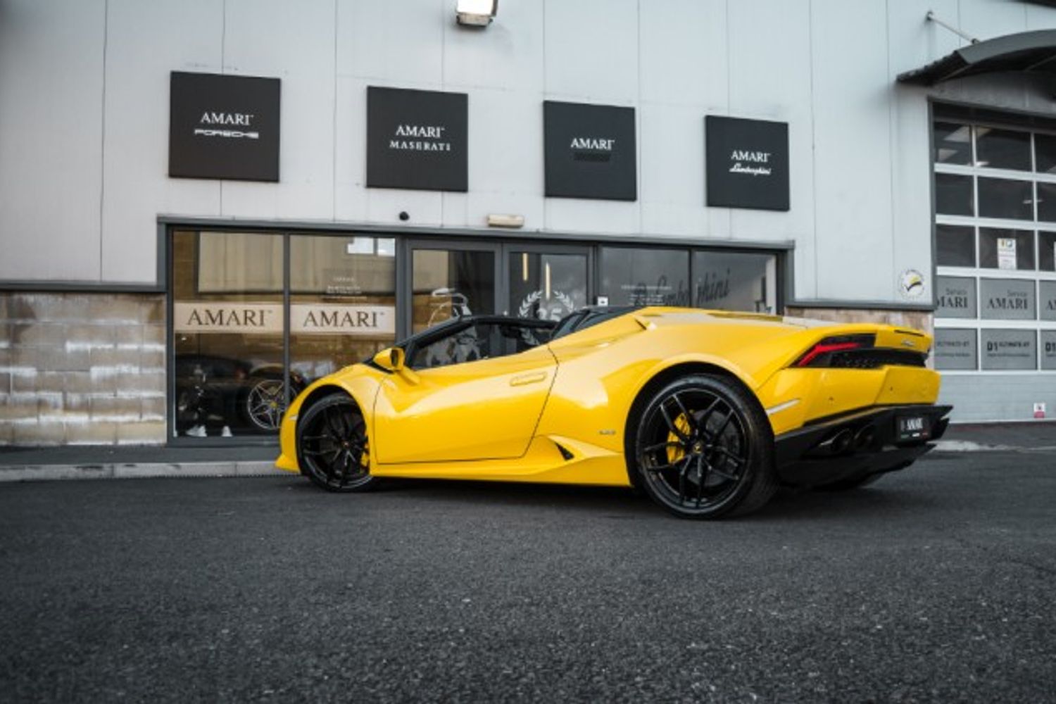 LAMBORGHINI HURACAN CONVERTIBLE 5.2 LP 610-4 SPYDER 2DR SEMI AUTOMATIC