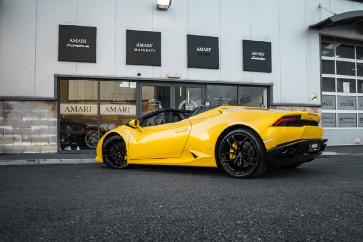 LAMBORGHINI HURACAN CONVERTIBLE 5.2 LP 610-4 SPYDER 2DR SEMI AUTOMATIC