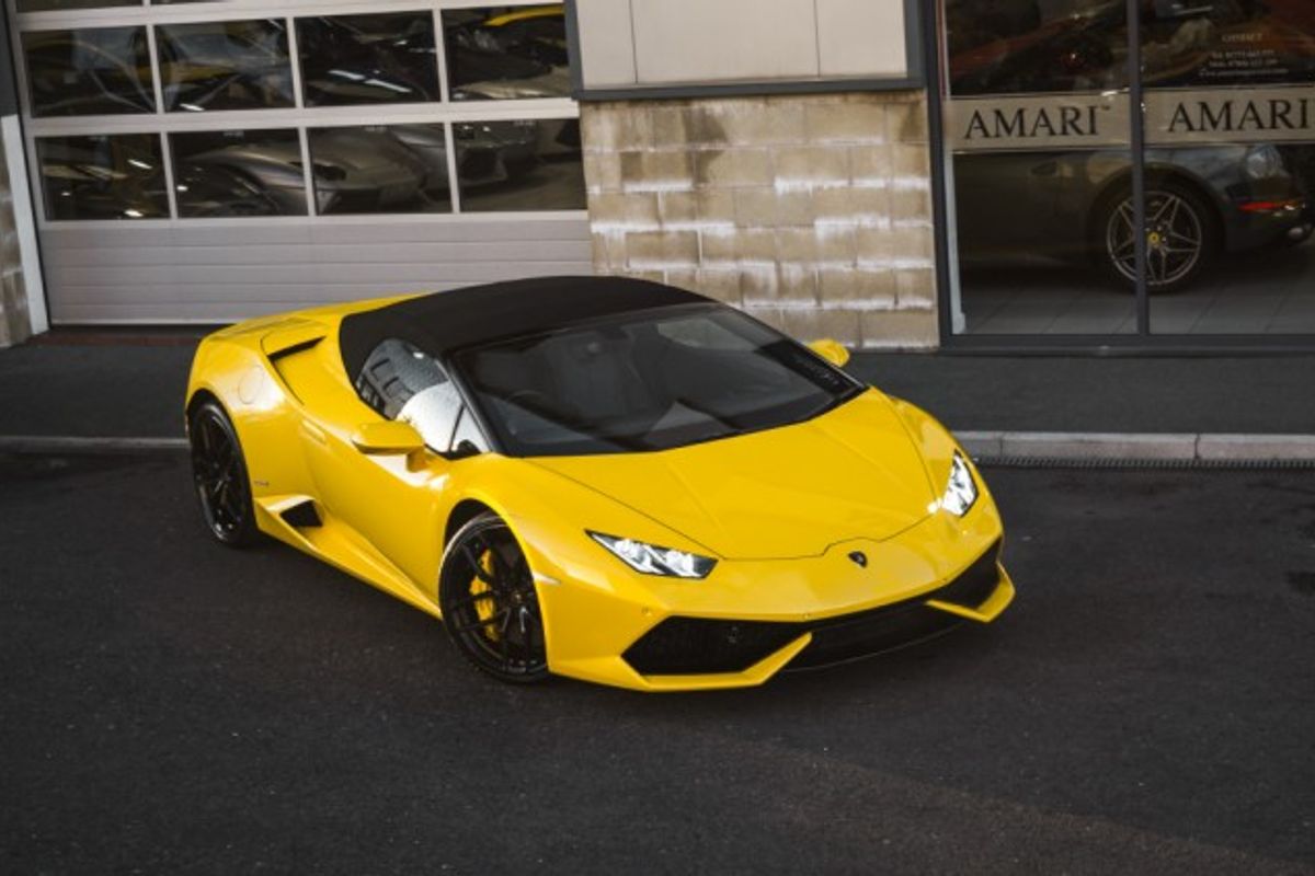 LAMBORGHINI HURACAN CONVERTIBLE 5.2 LP 610-4 SPYDER 2DR SEMI AUTOMATIC