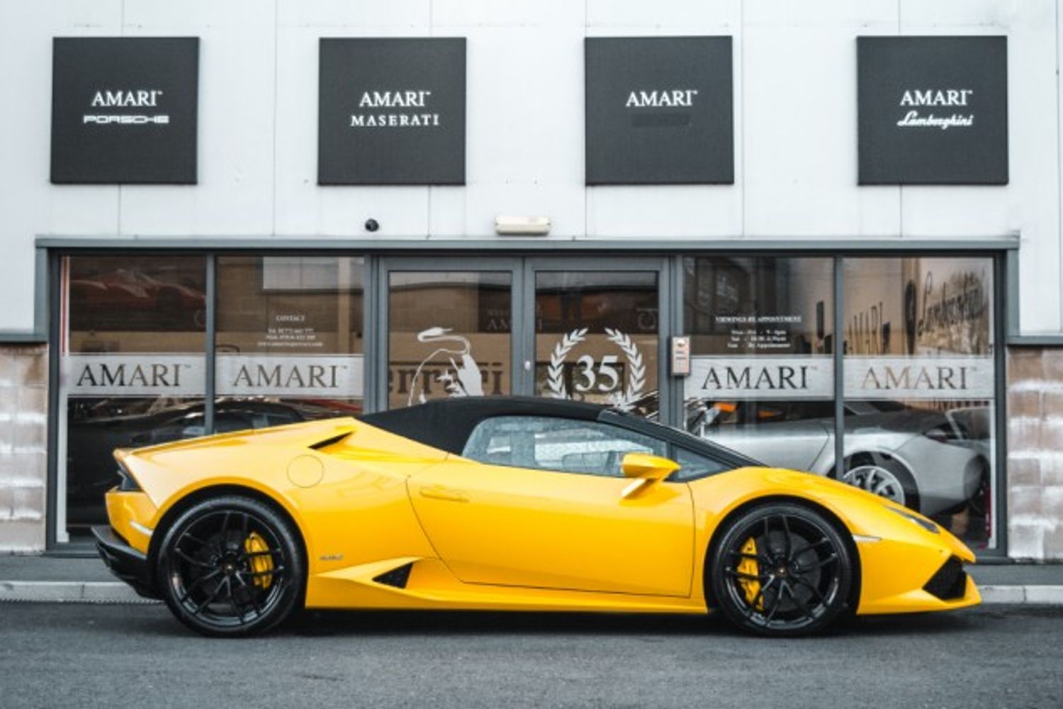 LAMBORGHINI HURACAN CONVERTIBLE 5.2 LP 610-4 SPYDER 2DR SEMI AUTOMATIC