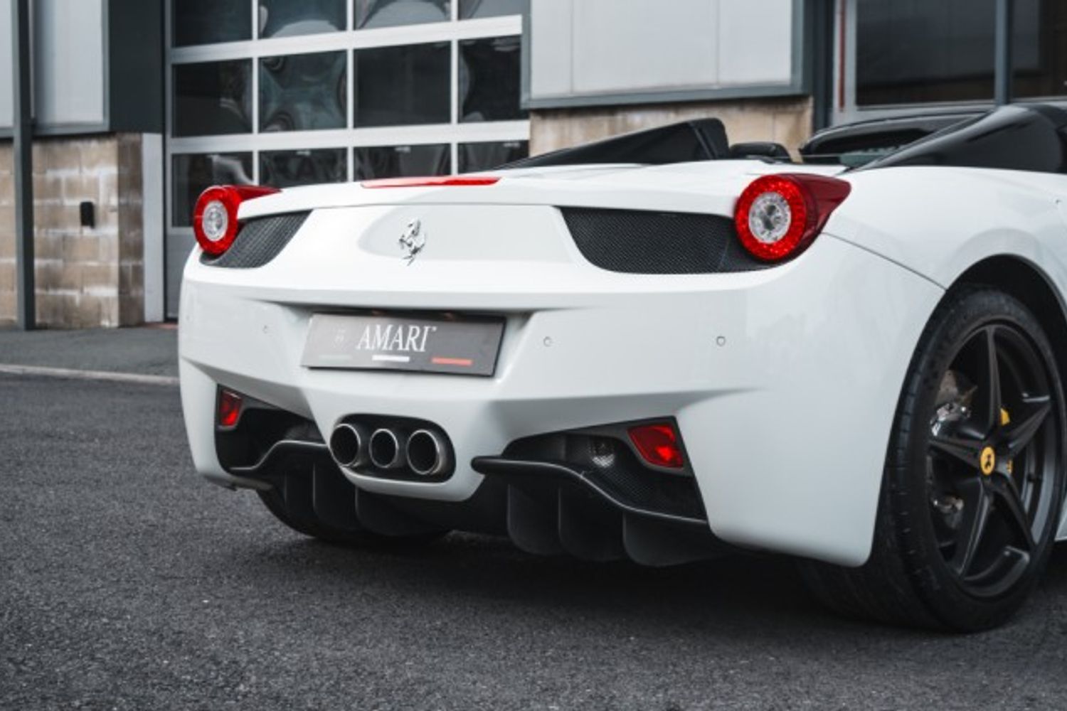 FERRARI 458 CONVERTIBLE 4.5 SPIDER DCT 2DR SEMI AUTOMATIC