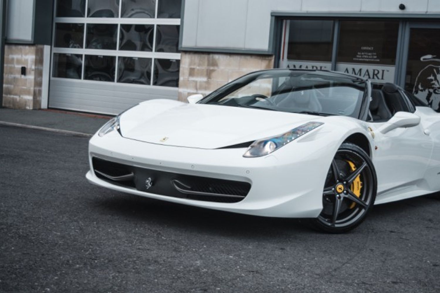 FERRARI 458 CONVERTIBLE 4.5 SPIDER DCT 2DR SEMI AUTOMATIC