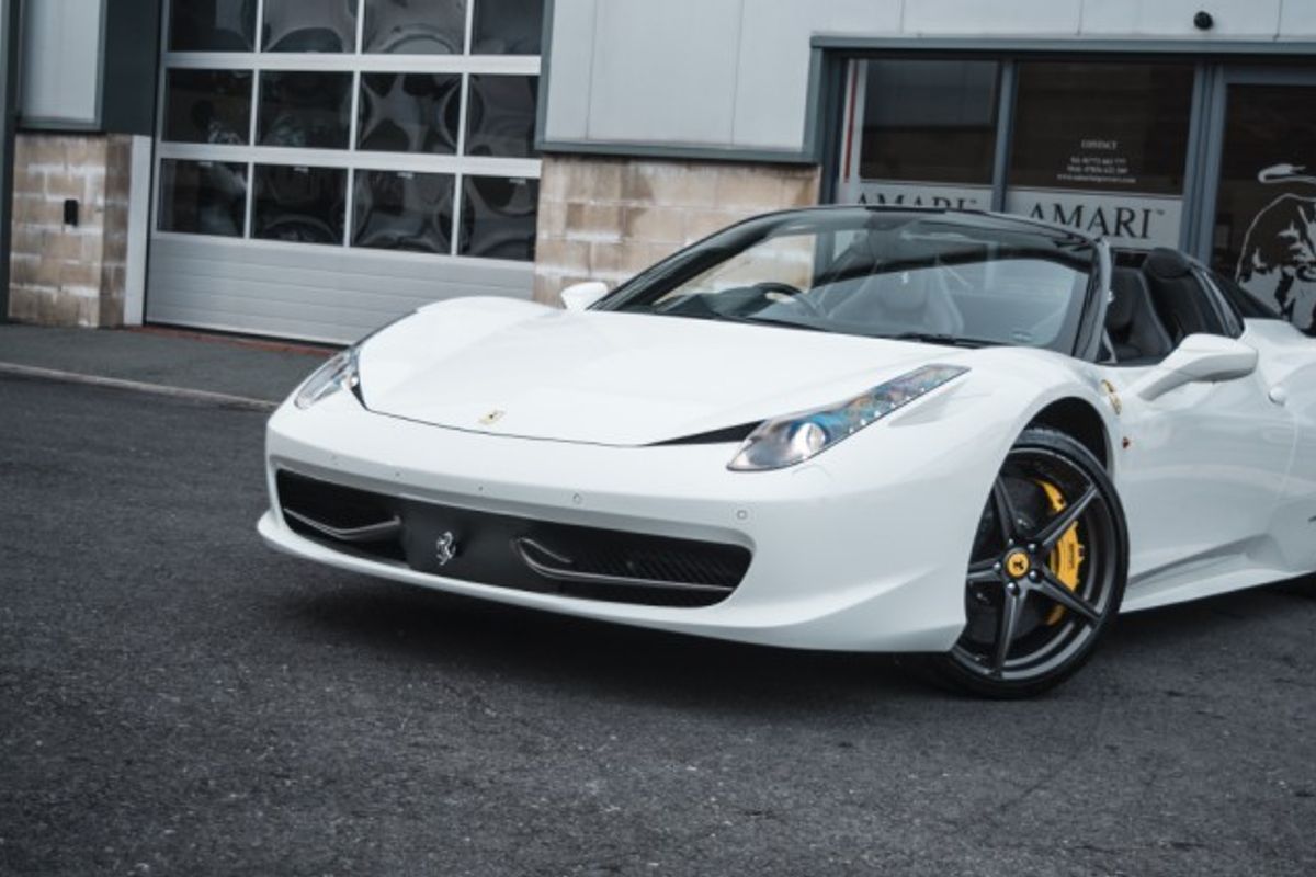 FERRARI 458 CONVERTIBLE 4.5 SPIDER DCT 2DR SEMI AUTOMATIC