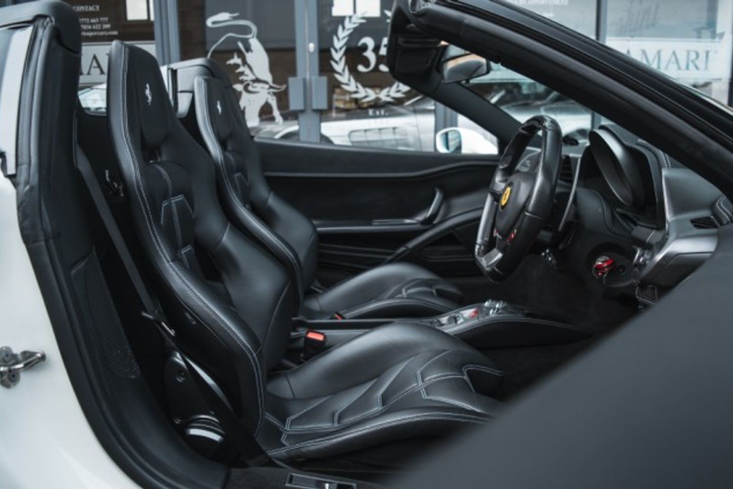 FERRARI 458 CONVERTIBLE 4.5 SPIDER DCT 2DR SEMI AUTOMATIC