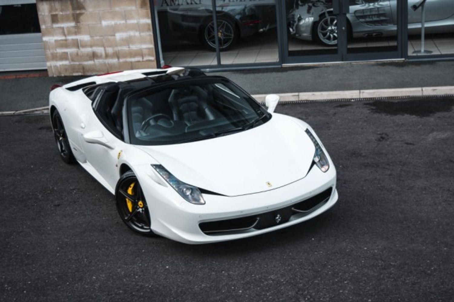 FERRARI 458 CONVERTIBLE 4.5 SPIDER DCT 2DR SEMI AUTOMATIC