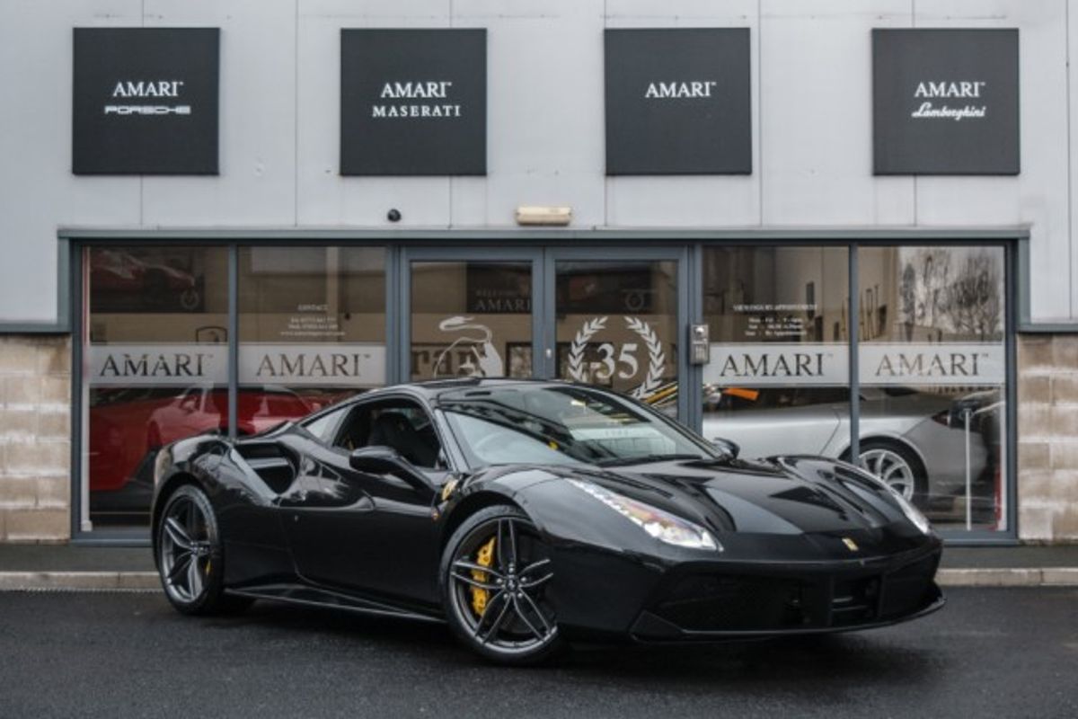 FERRARI 488 COUPE 3.9 GTB 2DR SEMI AUTOMATIC