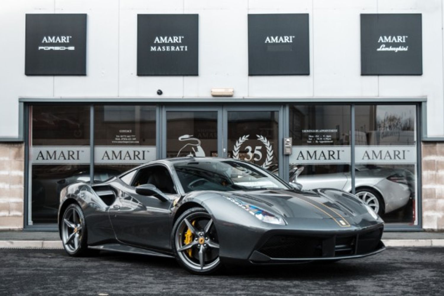 FERRARI 488 COUPE 3.9 GTB 2DR SEMI AUTOMATIC