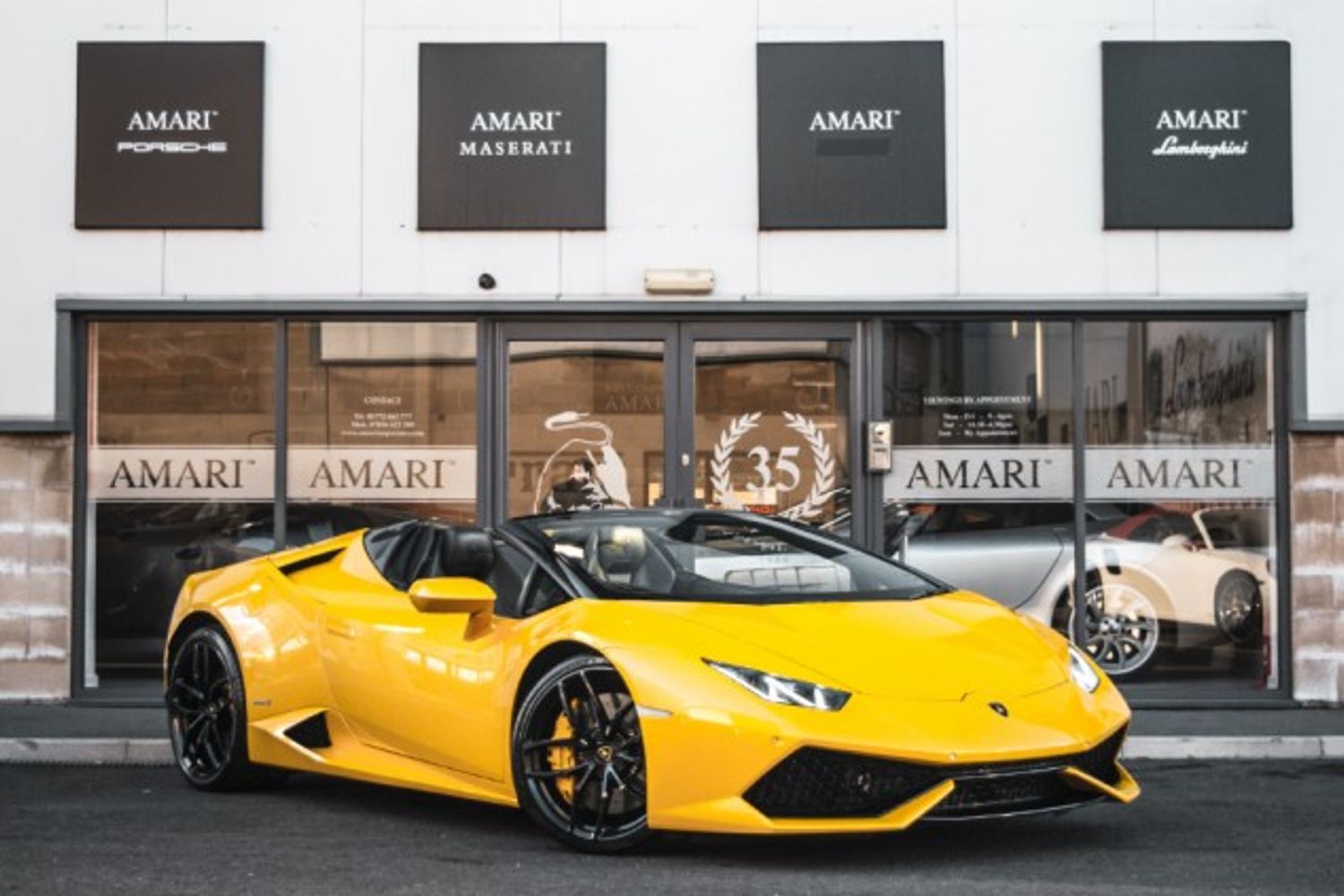 LAMBORGHINI HURACAN CONVERTIBLE 5.2 LP 610-4 SPYDER 2DR SEMI AUTOMATIC