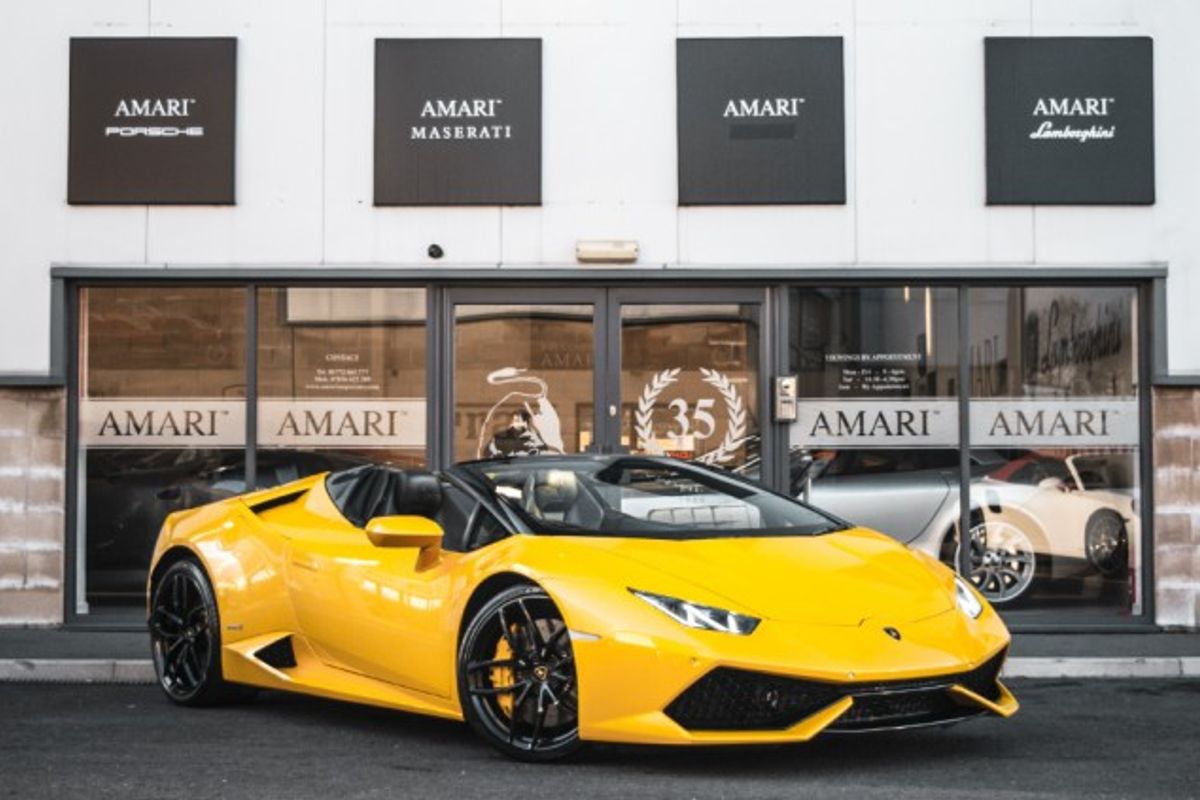 LAMBORGHINI HURACAN CONVERTIBLE 5.2 LP 610-4 SPYDER 2DR SEMI AUTOMATIC