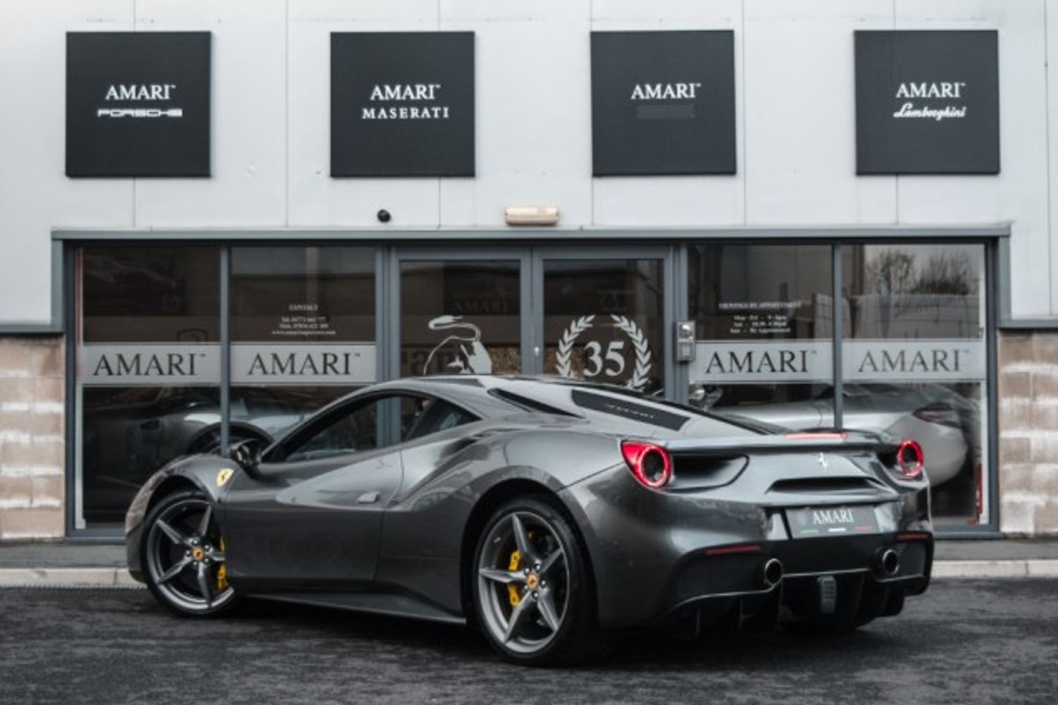 FERRARI 488 COUPE 3.9 GTB 2DR SEMI AUTOMATIC