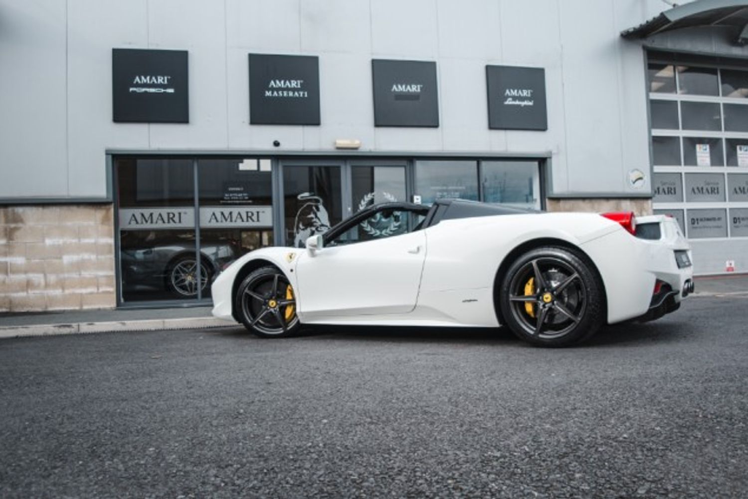 FERRARI 458 CONVERTIBLE 4.5 SPIDER DCT 2DR SEMI AUTOMATIC