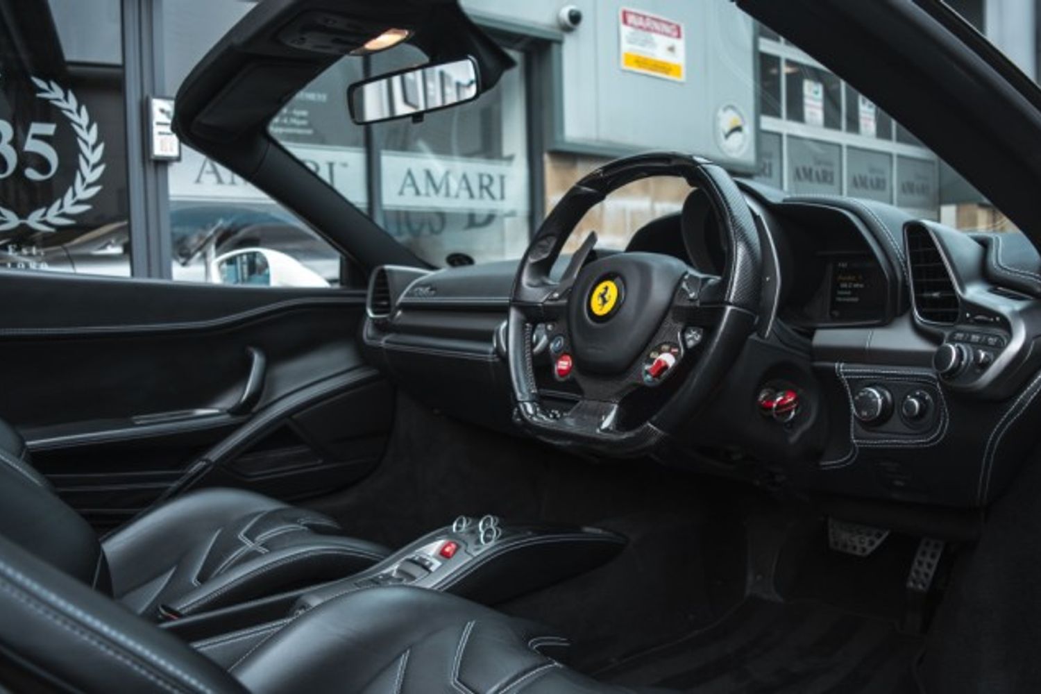 FERRARI 458 CONVERTIBLE 4.5 SPIDER DCT 2DR SEMI AUTOMATIC