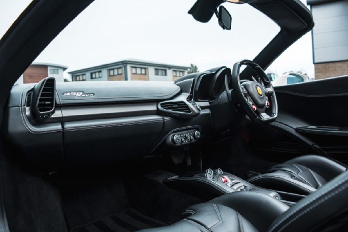 FERRARI 458 CONVERTIBLE 4.5 SPIDER DCT 2DR SEMI AUTOMATIC
