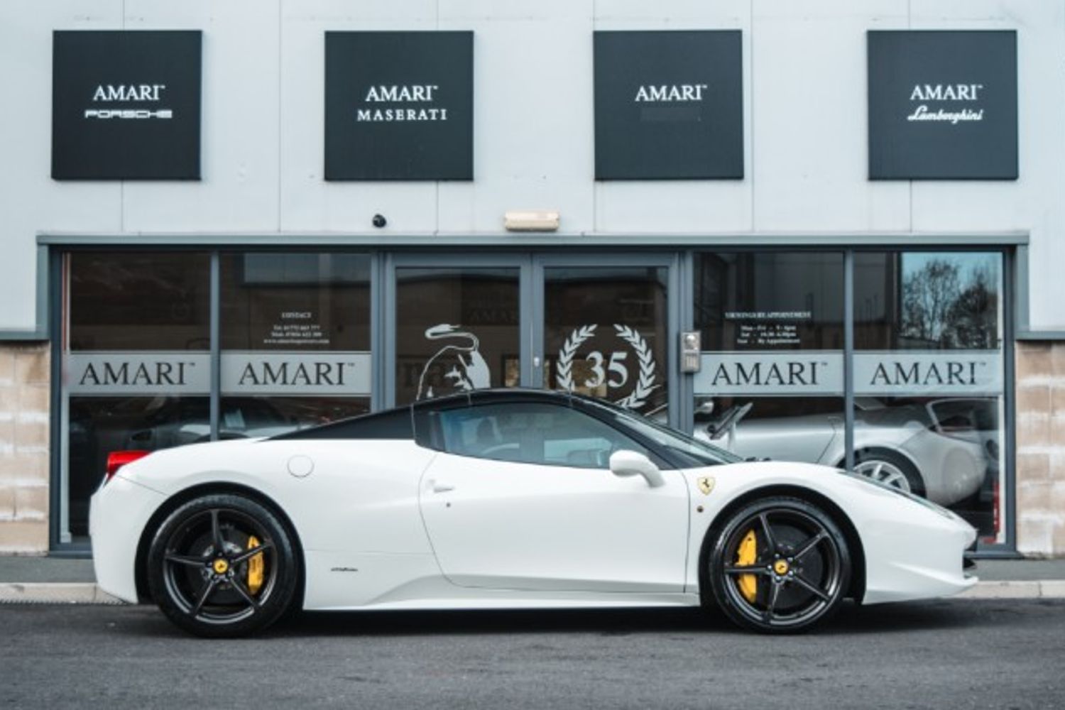 FERRARI 458 CONVERTIBLE 4.5 SPIDER DCT 2DR SEMI AUTOMATIC