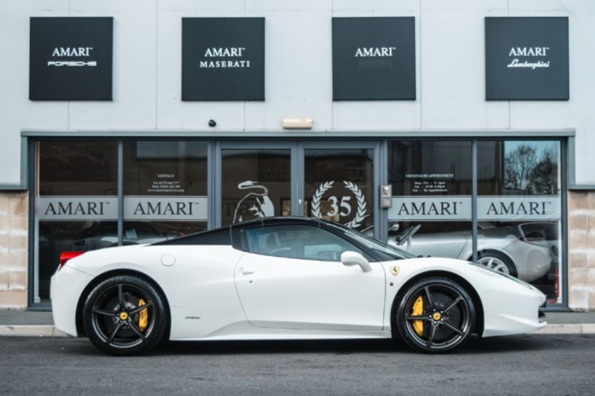 FERRARI 458 CONVERTIBLE 4.5 SPIDER DCT 2DR SEMI AUTOMATIC