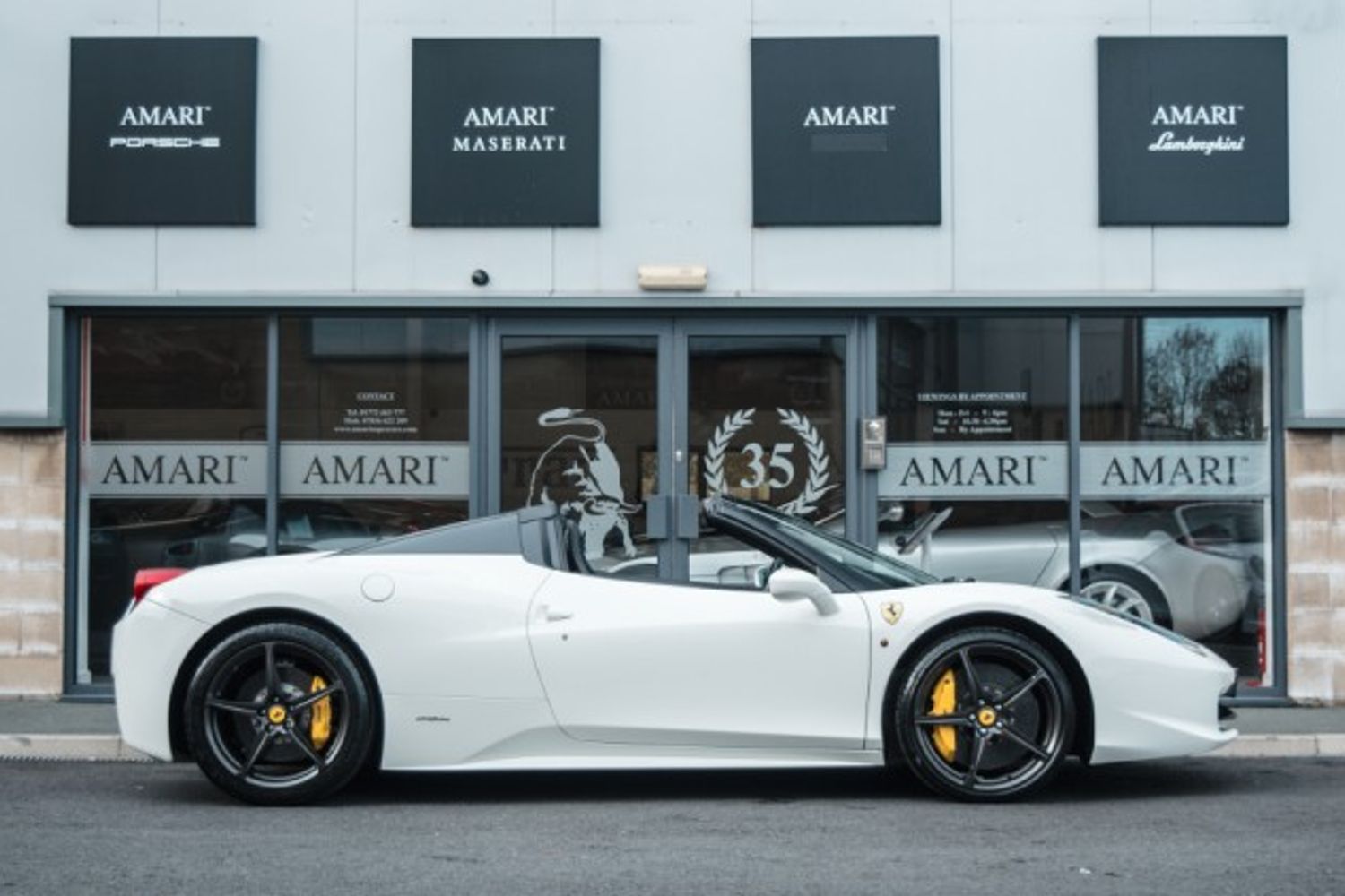 FERRARI 458 CONVERTIBLE 4.5 SPIDER DCT 2DR SEMI AUTOMATIC
