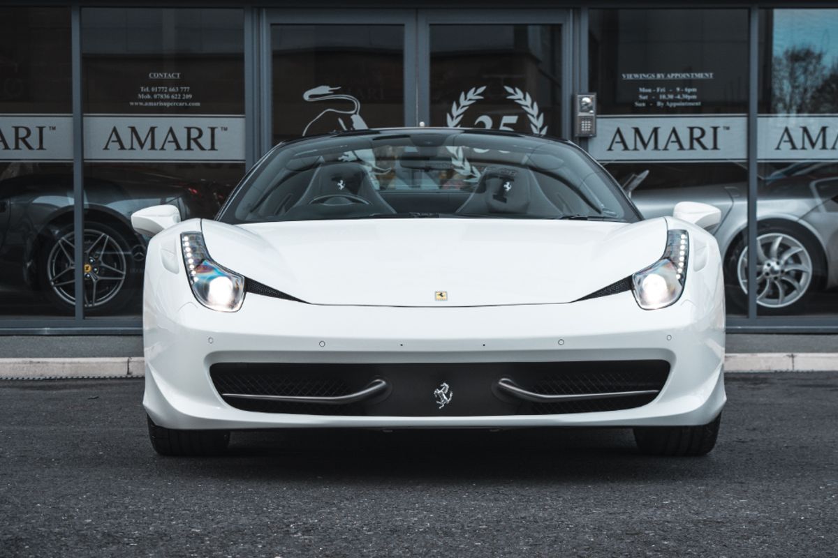 FERRARI 458 CONVERTIBLE 4.5 SPIDER DCT 2DR SEMI AUTOMATIC