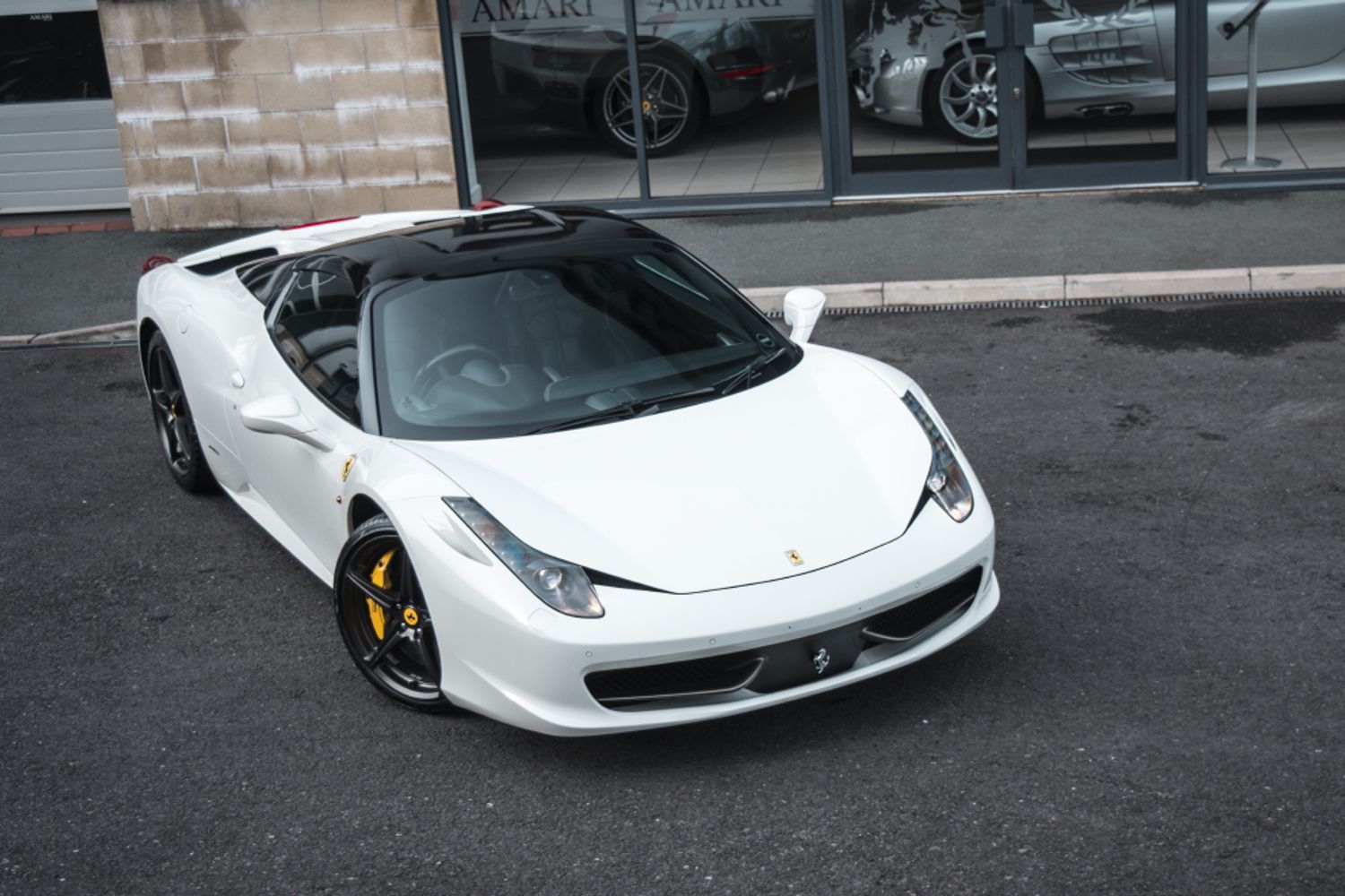 FERRARI 458 CONVERTIBLE 4.5 SPIDER DCT 2DR SEMI AUTOMATIC