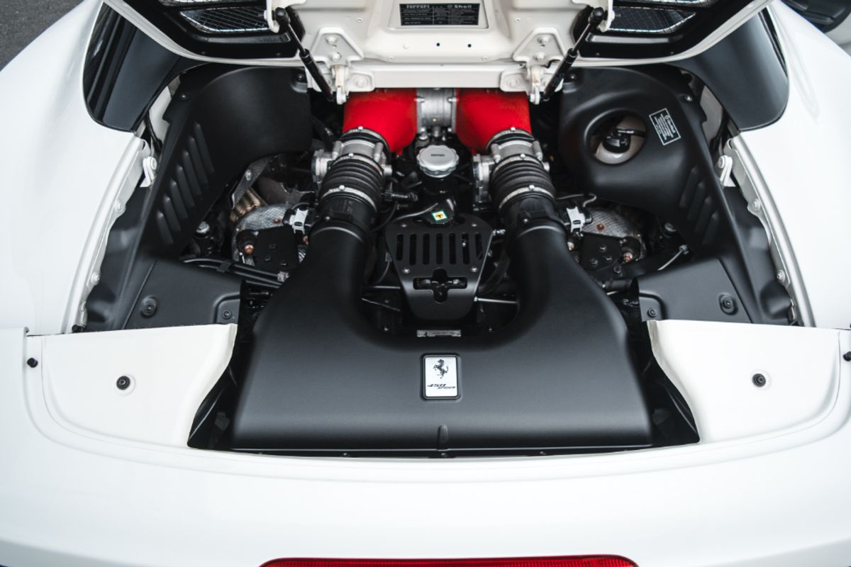 FERRARI 458 CONVERTIBLE 4.5 SPIDER DCT 2DR SEMI AUTOMATIC