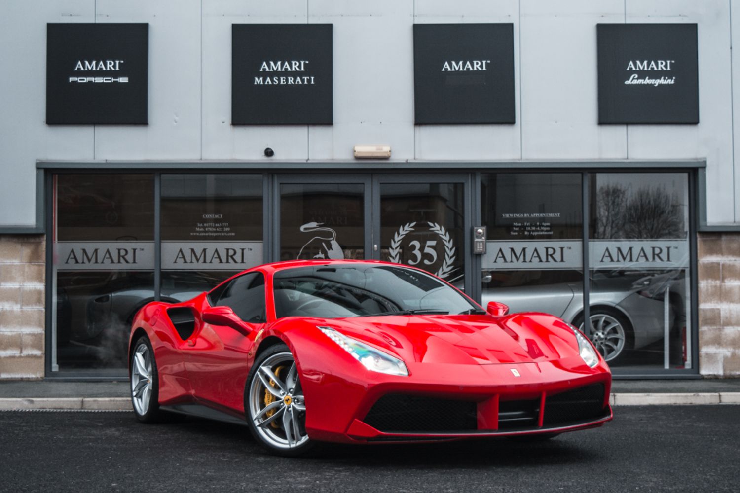 FERRARI 488 COUPE 3.9 GTB 2DR SEMI AUTOMATIC