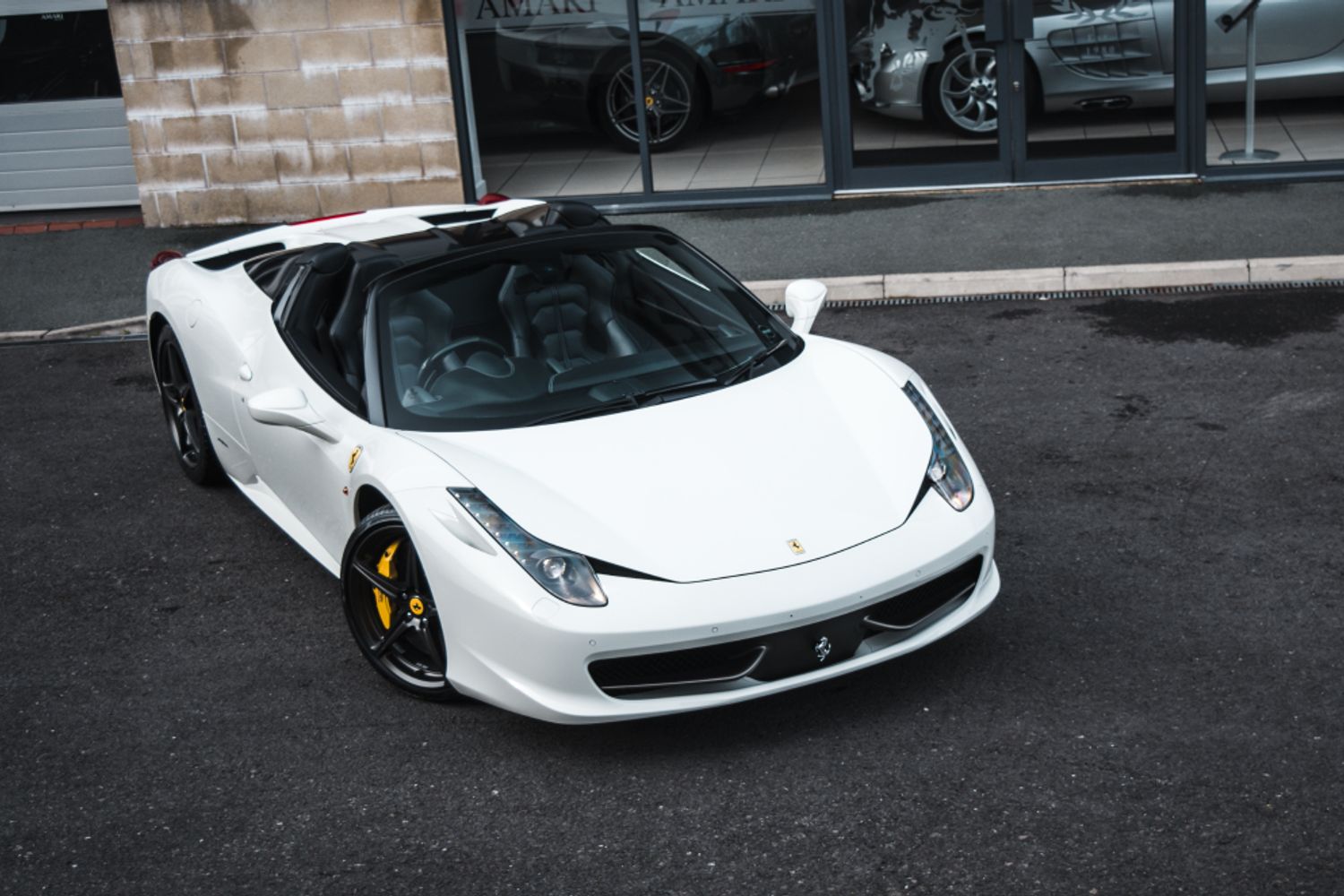 FERRARI 458 CONVERTIBLE 4.5 SPIDER DCT 2DR SEMI AUTOMATIC