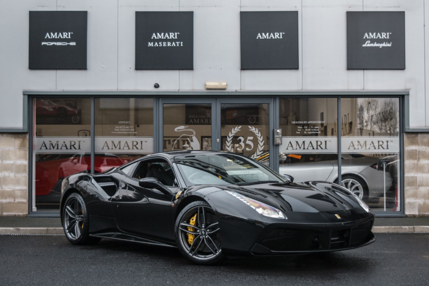 FERRARI 488 COUPE 3.9 GTB 2DR SEMI AUTOMATIC