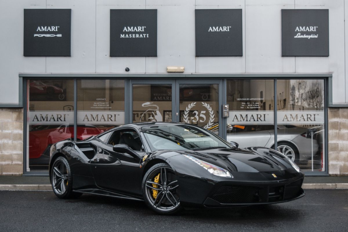 FERRARI 488 COUPE 3.9 GTB 2DR SEMI AUTOMATIC