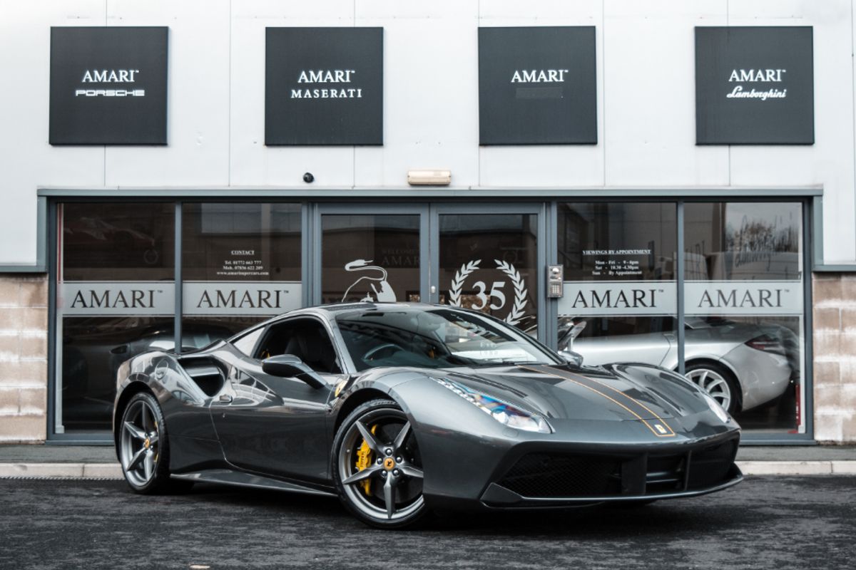 FERRARI 488 COUPE 3.9 GTB 2DR SEMI AUTOMATIC