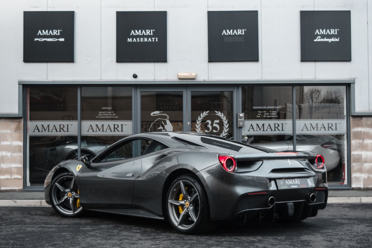 FERRARI 488 COUPE 3.9 GTB 2DR SEMI AUTOMATIC