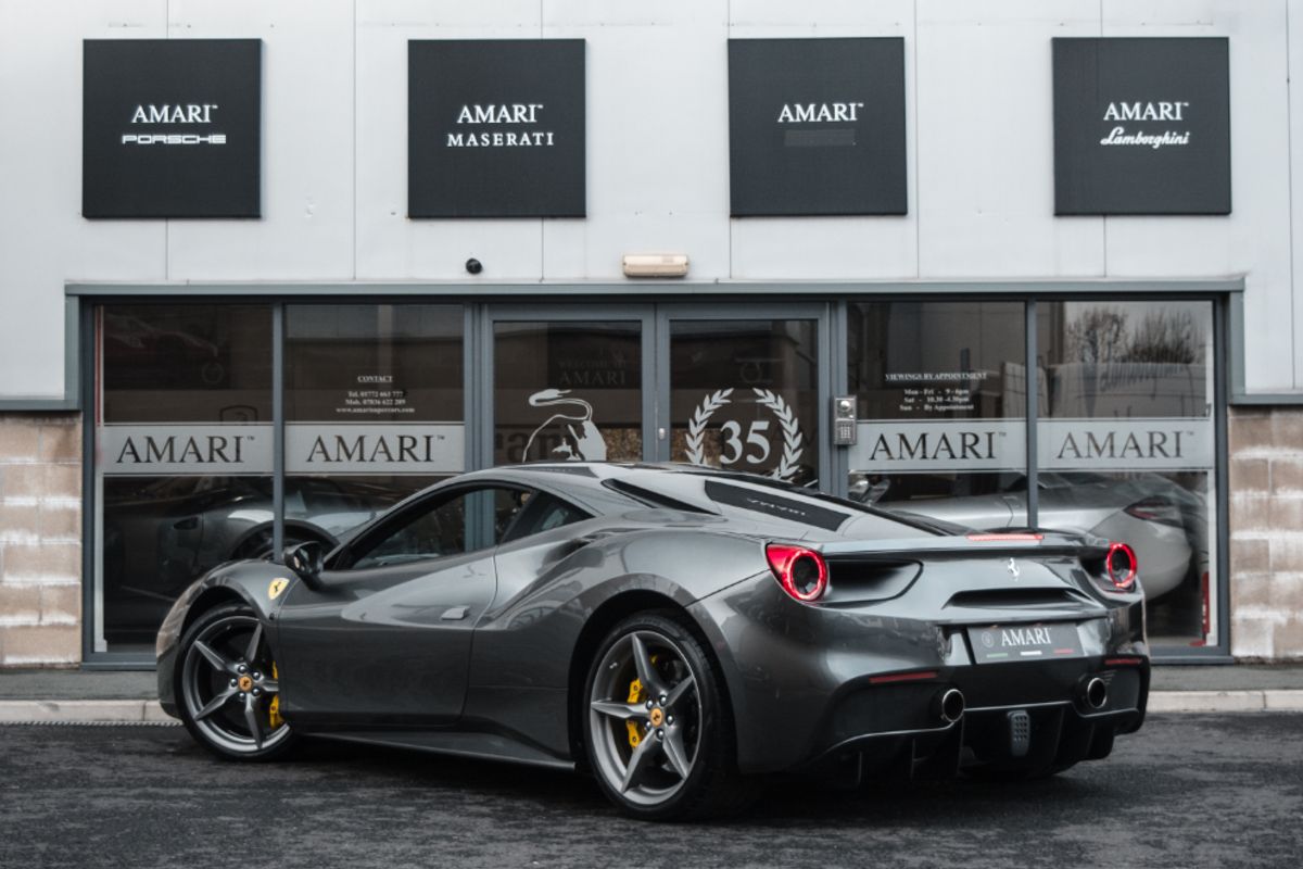 FERRARI 488 COUPE 3.9 GTB 2DR SEMI AUTOMATIC