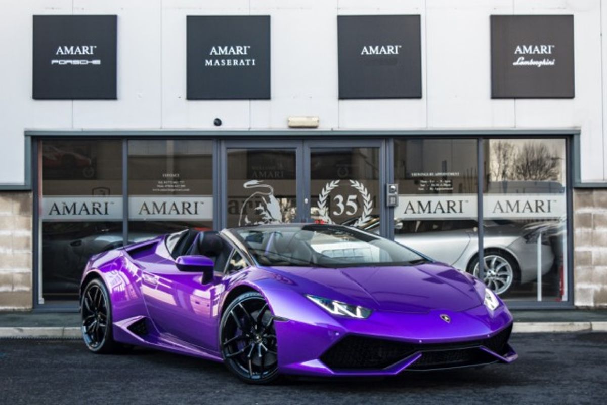 LAMBORGHINI HURACAN CONVERTIBLE 5.2 LP 610-4 SPYDER 2DR SEMI AUTOMATIC