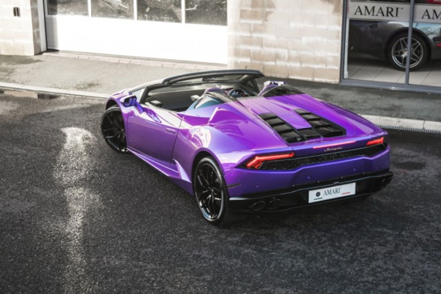 LAMBORGHINI HURACAN CONVERTIBLE 5.2 LP 610-4 SPYDER 2DR SEMI AUTOMATIC