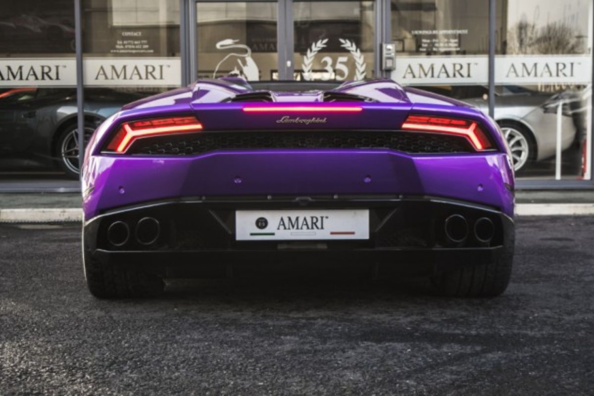 LAMBORGHINI HURACAN CONVERTIBLE 5.2 LP 610-4 SPYDER 2DR SEMI AUTOMATIC