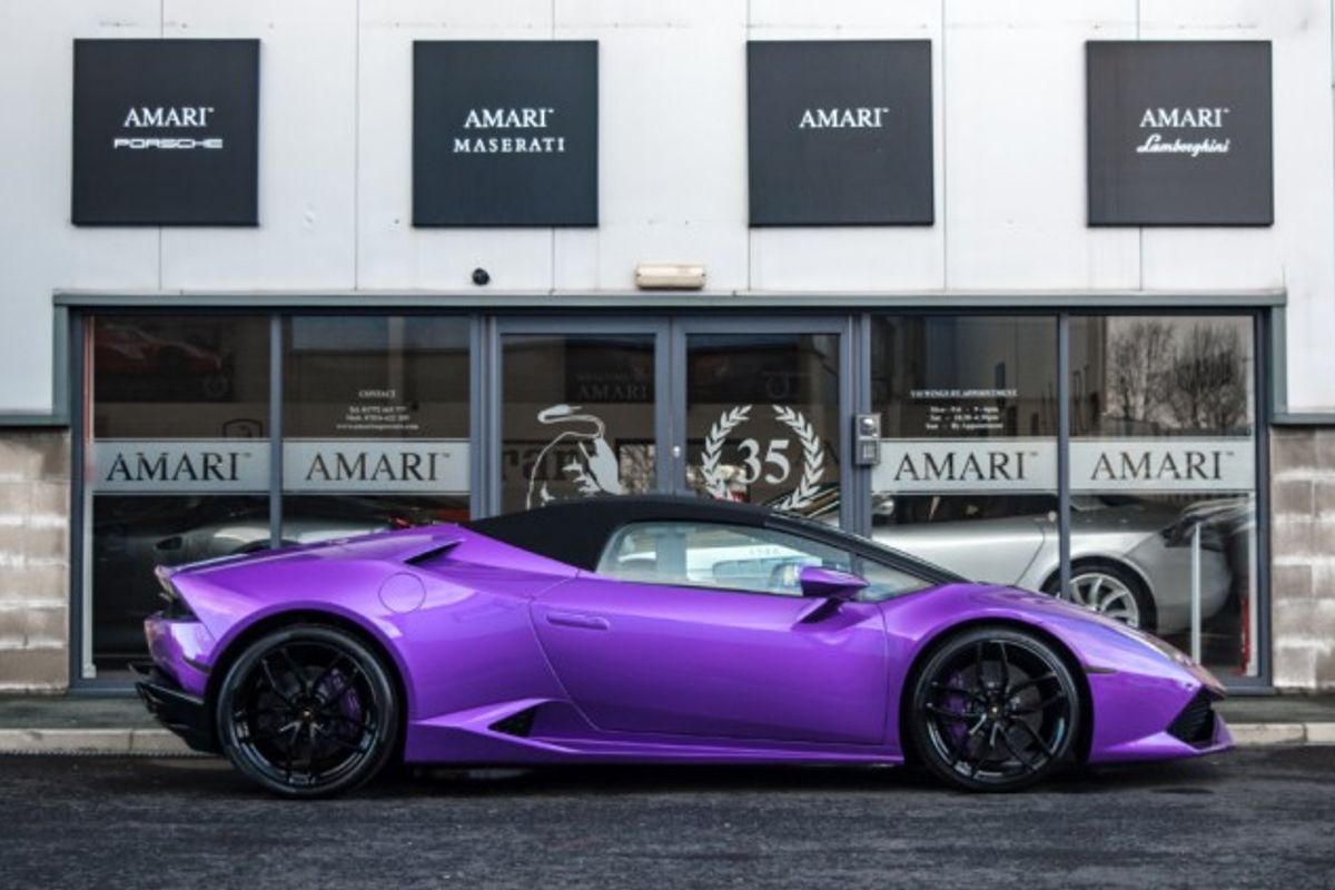 LAMBORGHINI HURACAN CONVERTIBLE 5.2 LP 610-4 SPYDER 2DR SEMI AUTOMATIC
