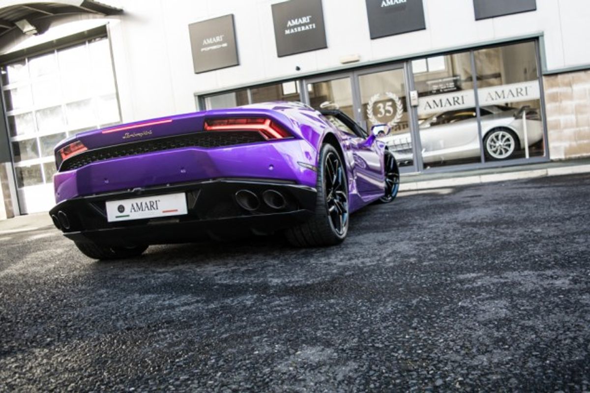 LAMBORGHINI HURACAN CONVERTIBLE 5.2 LP 610-4 SPYDER 2DR SEMI AUTOMATIC
