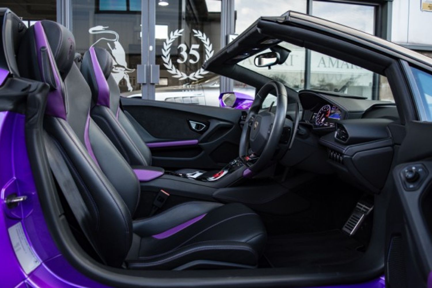 LAMBORGHINI HURACAN CONVERTIBLE 5.2 LP 610-4 SPYDER 2DR SEMI AUTOMATIC