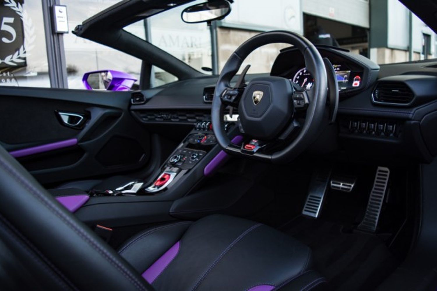 LAMBORGHINI HURACAN CONVERTIBLE 5.2 LP 610-4 SPYDER 2DR SEMI AUTOMATIC