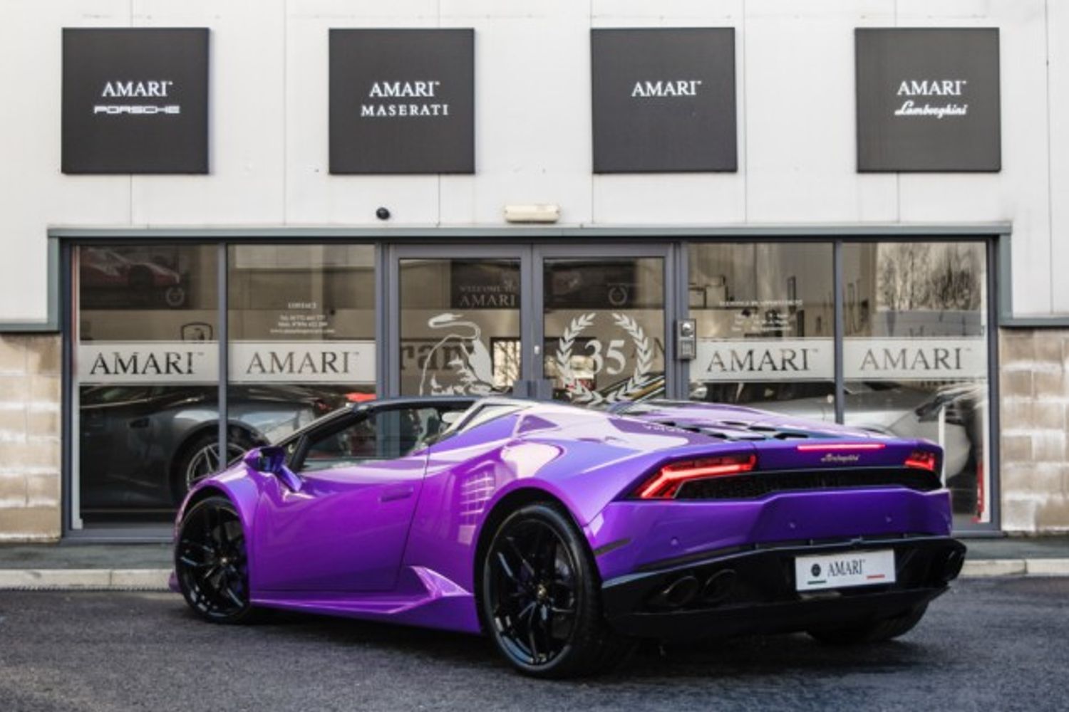 LAMBORGHINI HURACAN CONVERTIBLE 5.2 LP 610-4 SPYDER 2DR SEMI AUTOMATIC