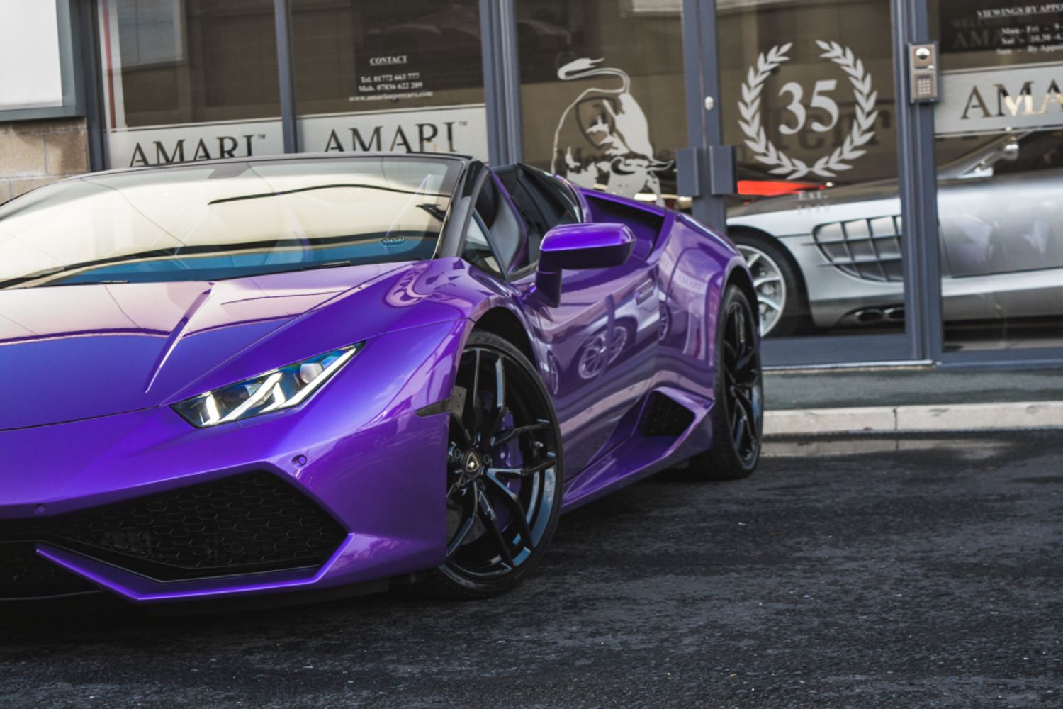 LAMBORGHINI HURACAN CONVERTIBLE 5.2 LP 610-4 SPYDER 2DR SEMI AUTOMATIC