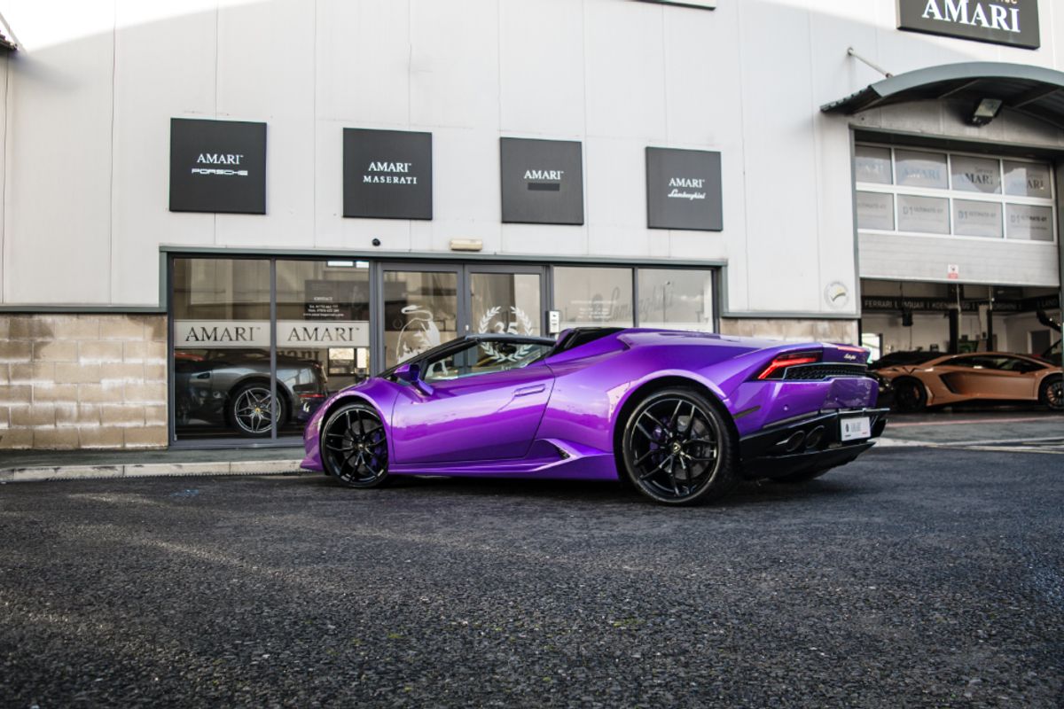 LAMBORGHINI HURACAN CONVERTIBLE 5.2 LP 610-4 SPYDER 2DR SEMI AUTOMATIC