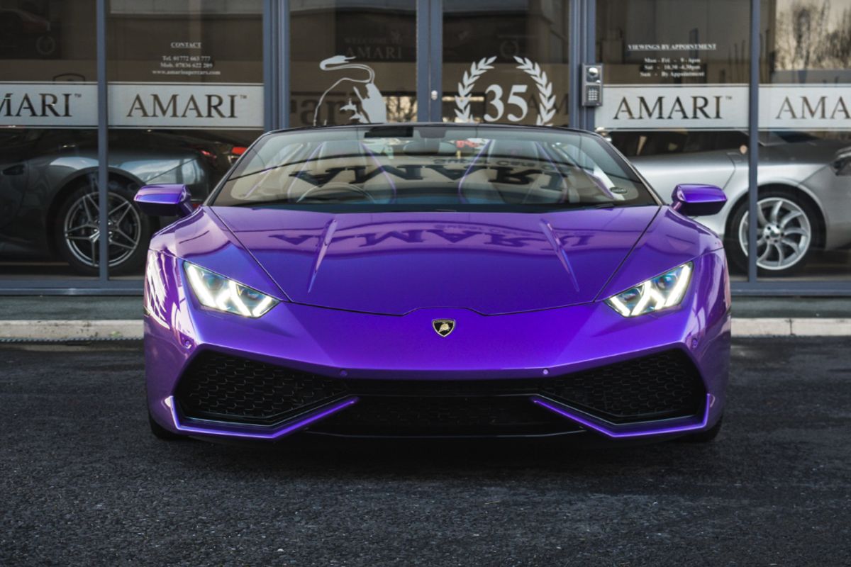 LAMBORGHINI HURACAN CONVERTIBLE 5.2 LP 610-4 SPYDER 2DR SEMI AUTOMATIC