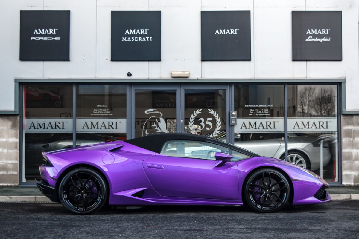 LAMBORGHINI HURACAN CONVERTIBLE 5.2 LP 610-4 SPYDER 2DR SEMI AUTOMATIC