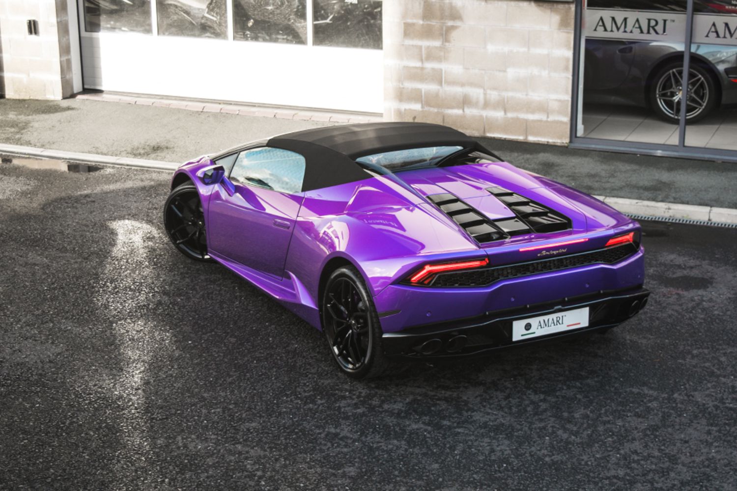 LAMBORGHINI HURACAN CONVERTIBLE 5.2 LP 610-4 SPYDER 2DR SEMI AUTOMATIC