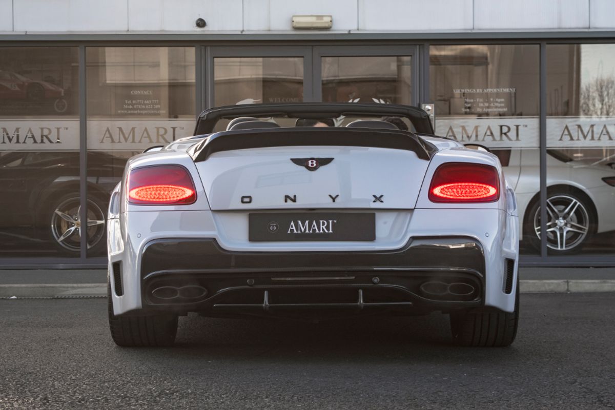 BENTLEY CONTINENTAL CONVERTIBLE ONYX - 4.0 GT V8 S MDS 2DR AUTOMATIC