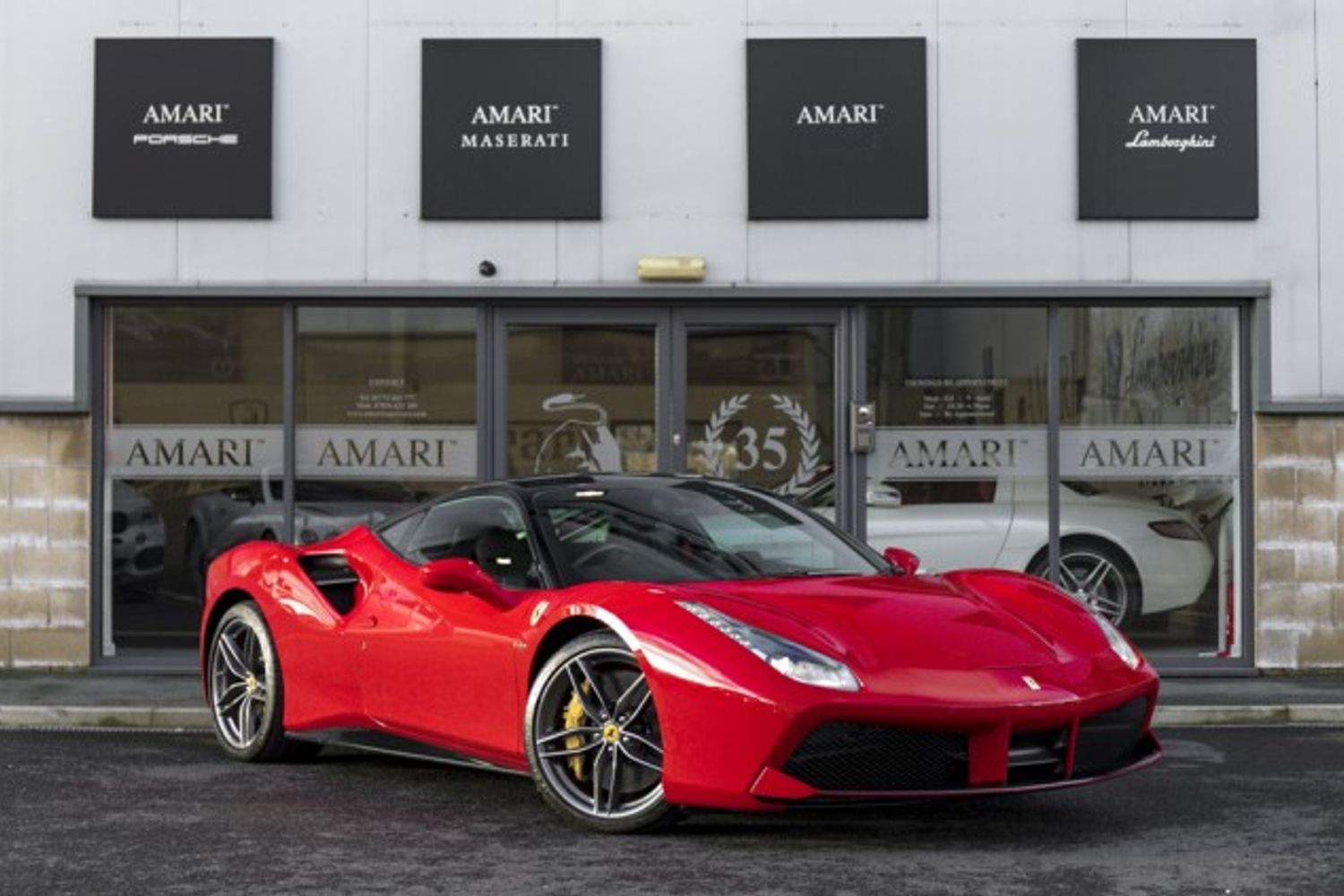 FERRARI 488 COUPE 3.9 GTB 2DR SEMI AUTOMATIC